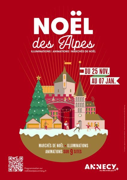 Marché de Noël d’Annecy 2023